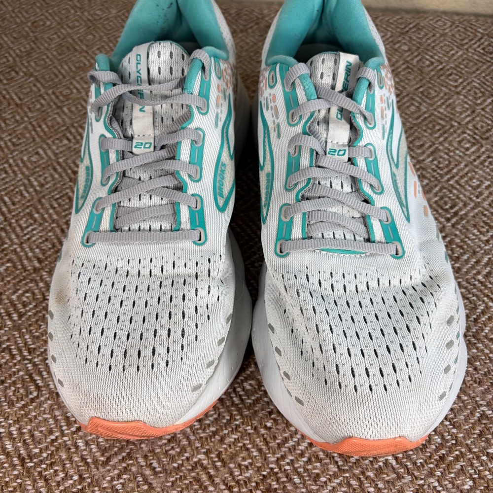 Brooks Running Shoes Womens 10.5 Wide Glycerin 20 Gray Sneaker Road Training GUC - Picture 10 of 11